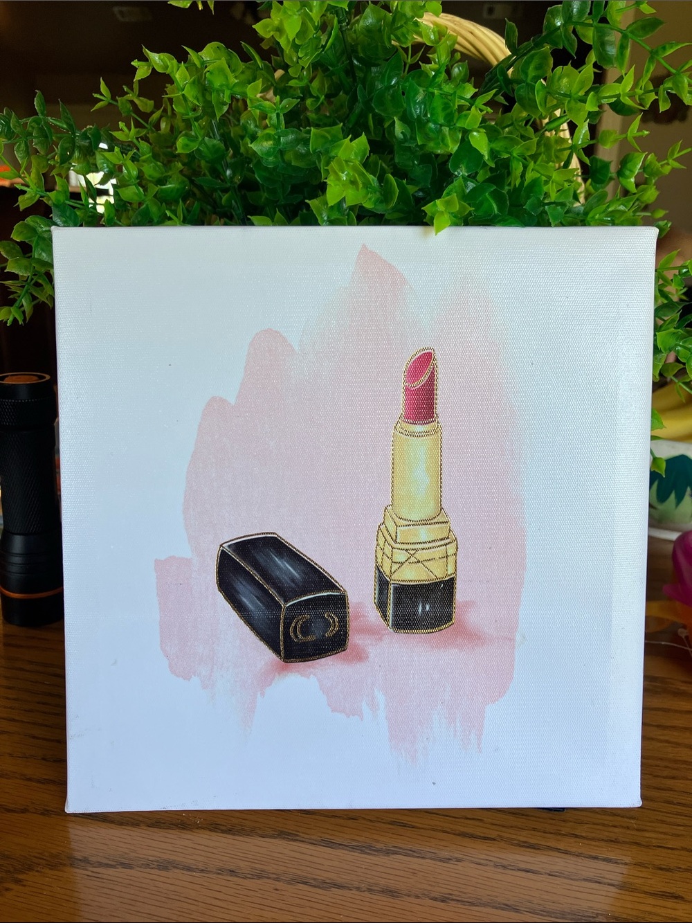 10/$13 Lipstick Print Canvas - Women Makeup Wall Art-Small